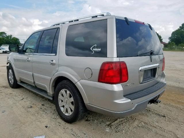 5LMFU28R93LJ42470 - 2003 LINCOLN NAVIGATOR ვერცხლისფერი ფოტო 3