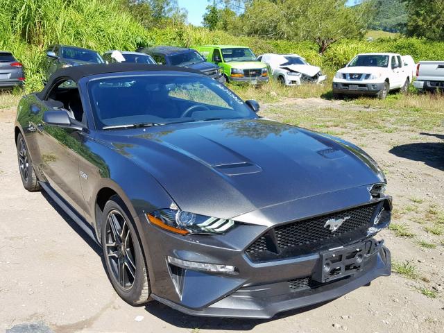 1FATP8FF0K5171717 - 2019 FORD MUSTANG GT CHARCOAL photo 1