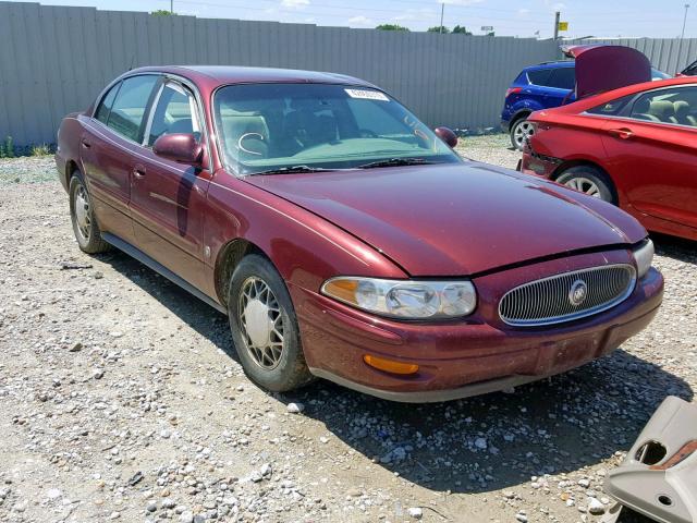 1G4HR54K81U207419 - 2001 BUICK LESABRE LI MAROON photo 1