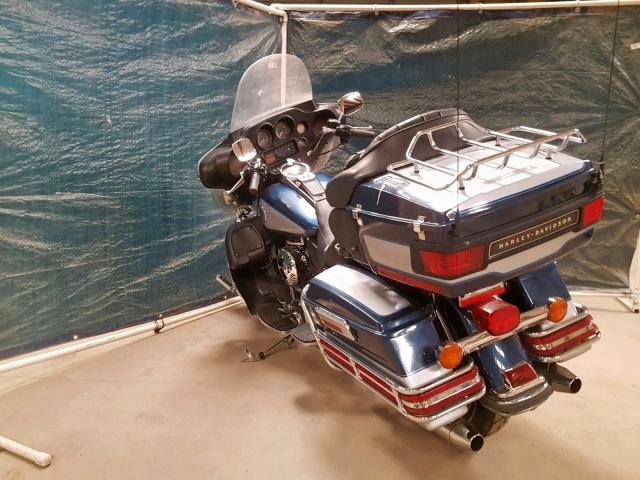 1HD1FCW101Y601852 - 2001 HARLEY-DAVIDSON FLHTCUI BLUE photo 3