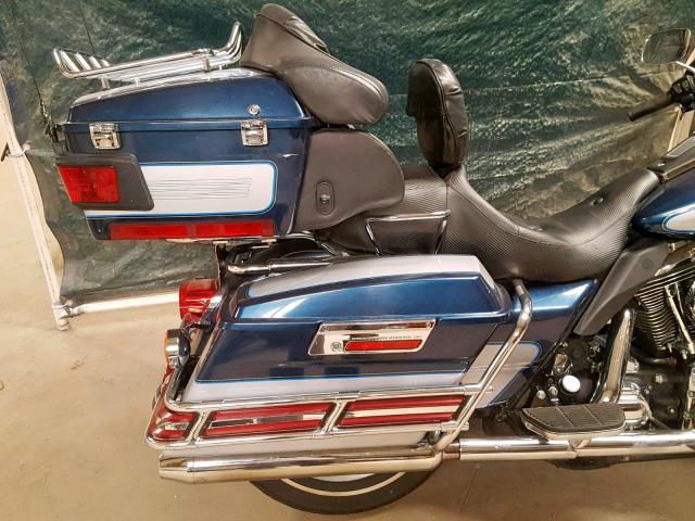 1HD1FCW101Y601852 - 2001 HARLEY-DAVIDSON FLHTCUI BLUE photo 6