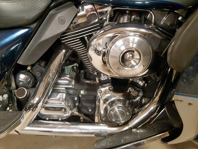 1HD1FCW101Y601852 - 2001 HARLEY-DAVIDSON FLHTCUI BLUE photo 7