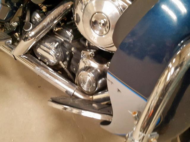 1HD1FCW101Y601852 - 2001 HARLEY-DAVIDSON FLHTCUI BLUE photo 9