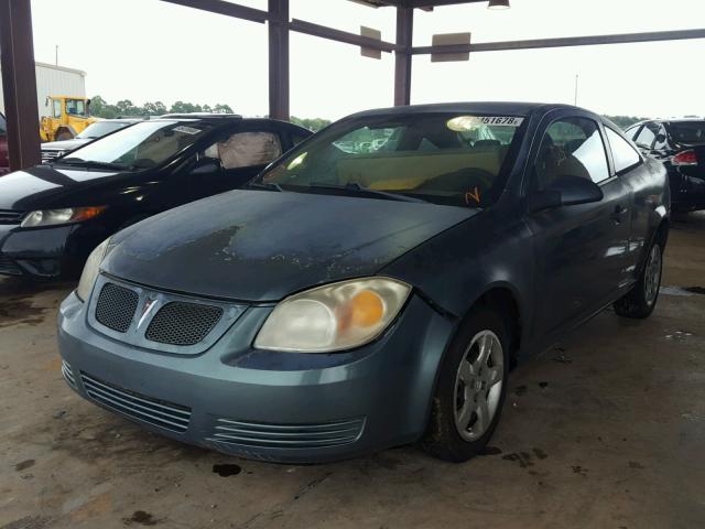 1G2AS18H197164106 - 2009 PONTIAC G5 TEAL photo 2