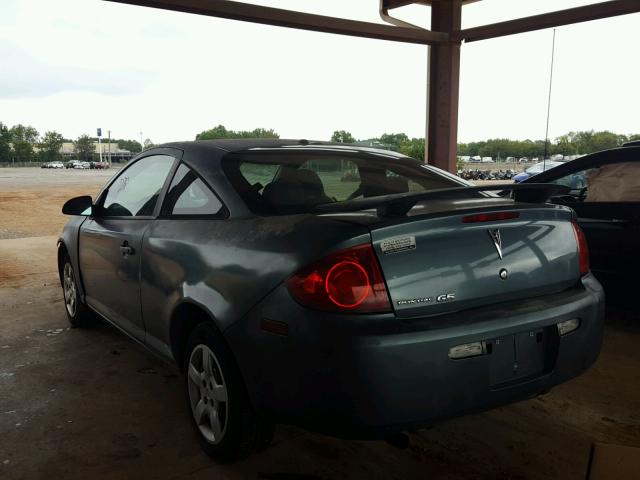 1G2AS18H197164106 - 2009 PONTIAC G5 TEAL photo 3