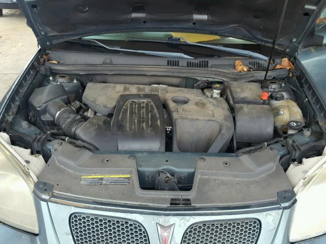 1G2AS18H197164106 - 2009 PONTIAC G5 TEAL photo 7