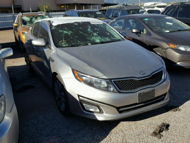 5XXGR4A64FG399727 - 2015 KIA OPTIMA SX SILVER photo 1