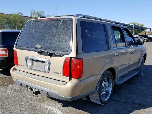 5LMPU28A4XLJ27332 - 1999 LINCOLN NAVIGATOR GOLD photo 4