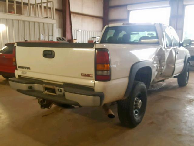 1GTHC29U27E195009 - 2007 GMC SIERRA C25 WHITE photo 4