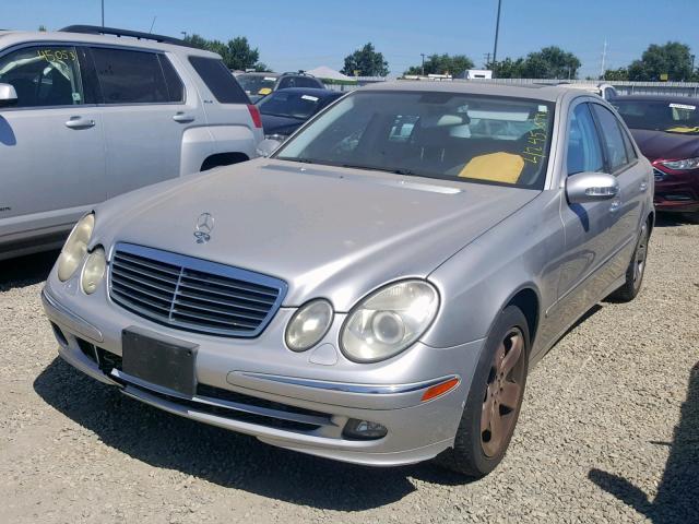 WDBUF56J96A811651 - 2006 MERCEDES-BENZ E 350 SILVER photo 2