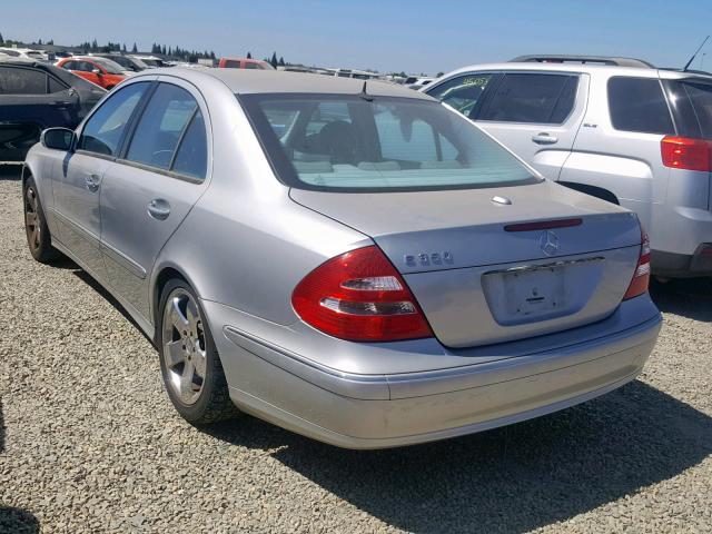 WDBUF56J96A811651 - 2006 MERCEDES-BENZ E 350 SILVER photo 3