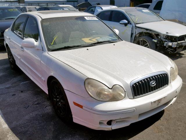 KMHWF25S95A179635 - 2005 HYUNDAI SONATA GL WHITE photo 1