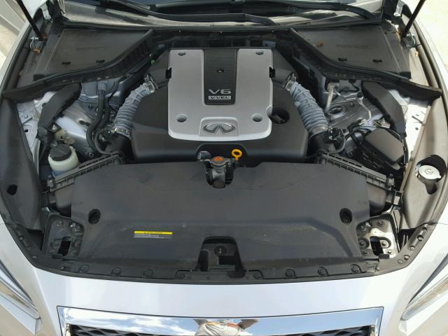 JN1BV7AR5FM403539 - 2015 INFINITI Q50 BASE SILVER photo 7