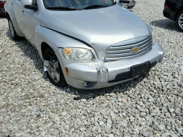 3GNBABFW9BS608213 - 2011 CHEVROLET HHR LT SILVER photo 9