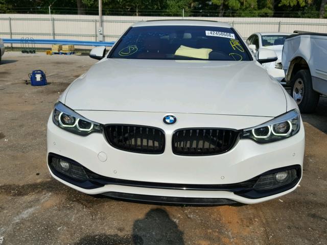 ALLV1NSREM0VED - 2018 BMW 430I GRAN WHITE photo 10