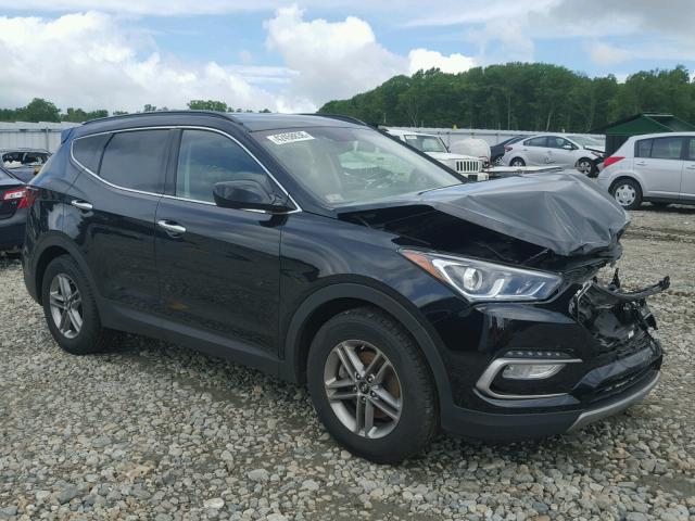 5NMZUDLB6HH031975 - 2017 HYUNDAI SANTA FE S BLACK photo 1