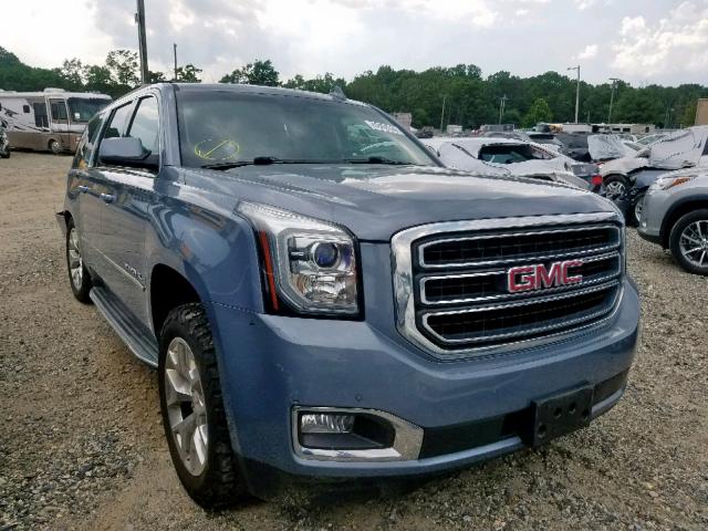 1GKS2GKC2GR195905 - 2016 GMC YUKON XL K BLUE photo 1