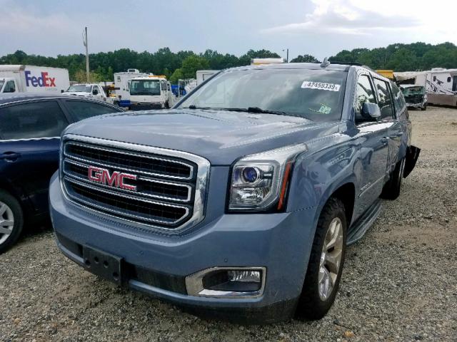 1GKS2GKC2GR195905 - 2016 GMC YUKON XL K BLUE photo 2