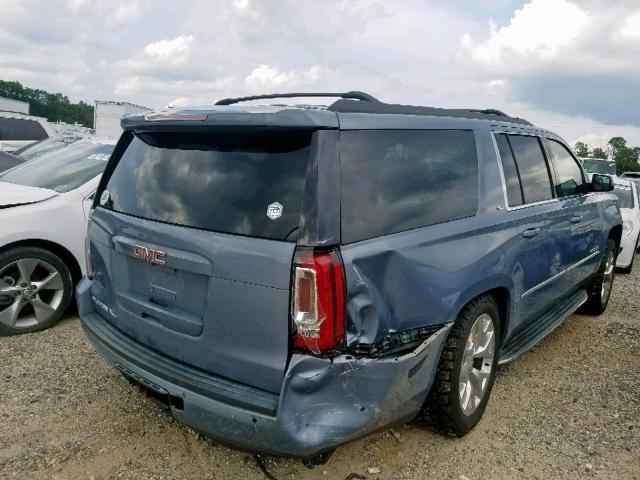 1GKS2GKC2GR195905 - 2016 GMC YUKON XL K BLUE photo 4