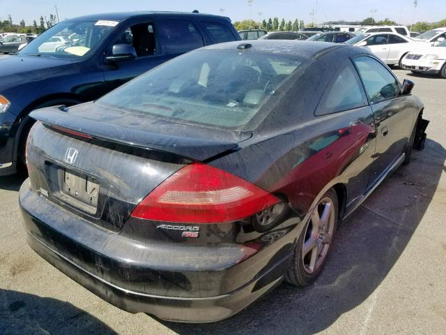 1HGCM81775A012922 - 2005 HONDA ACCORD EX BLACK photo 4