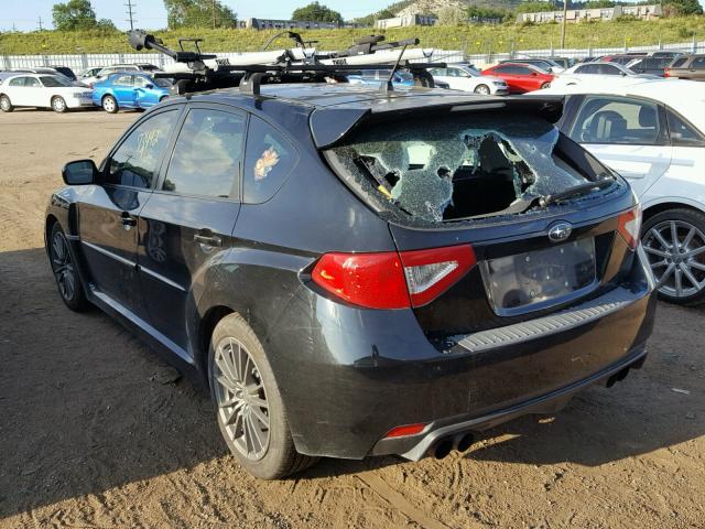 JF1GR7E67CG240223 - 2012 SUBARU IMPREZA WR BLACK photo 3