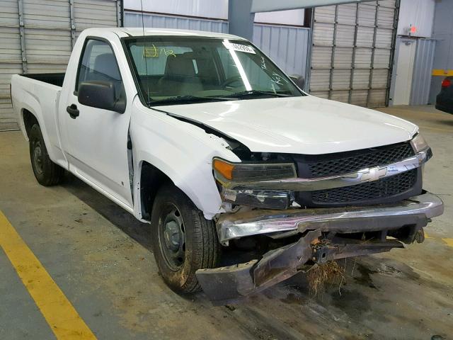 1GCCS149878171239 - 2007 CHEVROLET COLORADO WHITE photo 1