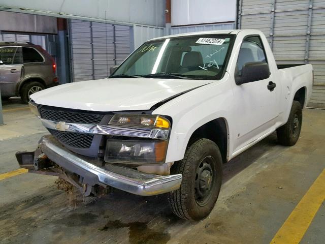 1GCCS149878171239 - 2007 CHEVROLET COLORADO WHITE photo 2