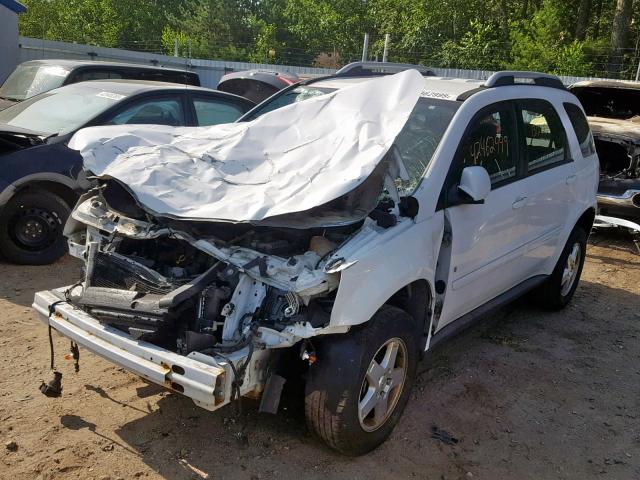 2CKDL63F566210081 - 2006 PONTIAC TORRENT WHITE photo 2