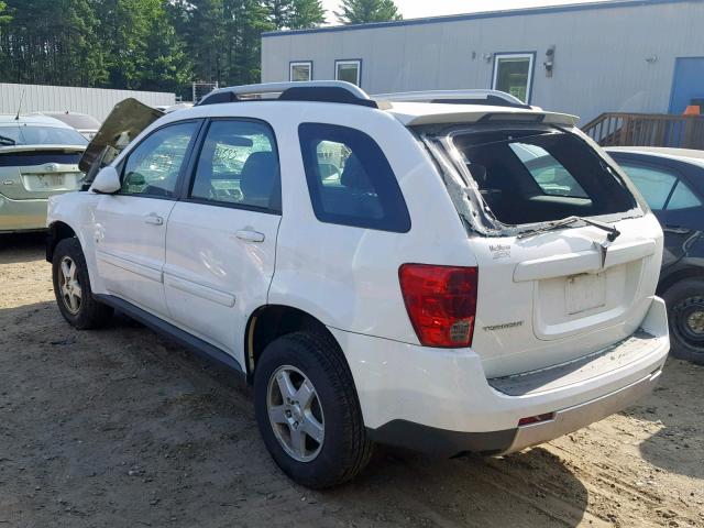 2CKDL63F566210081 - 2006 PONTIAC TORRENT WHITE photo 3