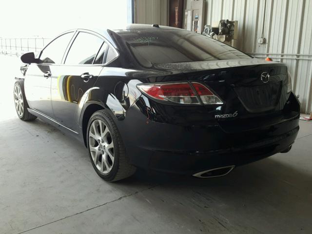 1YVHP82B095M06429 - 2009 MAZDA 6 S BLACK photo 3