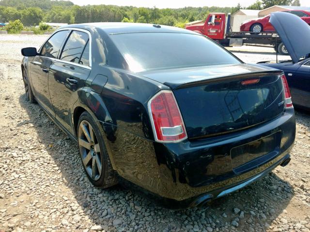 2C3CCAFJ1DH516965 - 2013 CHRYSLER 300 SRT-8 BLACK photo 3