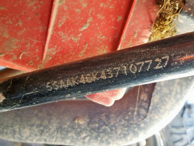 5SAAK46K437107727 - 2003 SUZUKI LT-A400 F RED photo 10