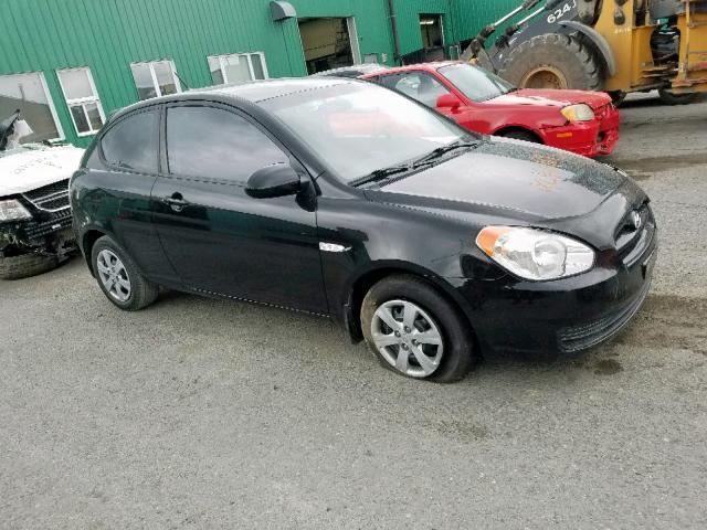 KMHCN35C89U143959 - 2009 HYUNDAI ACCENT SE BLACK photo 1