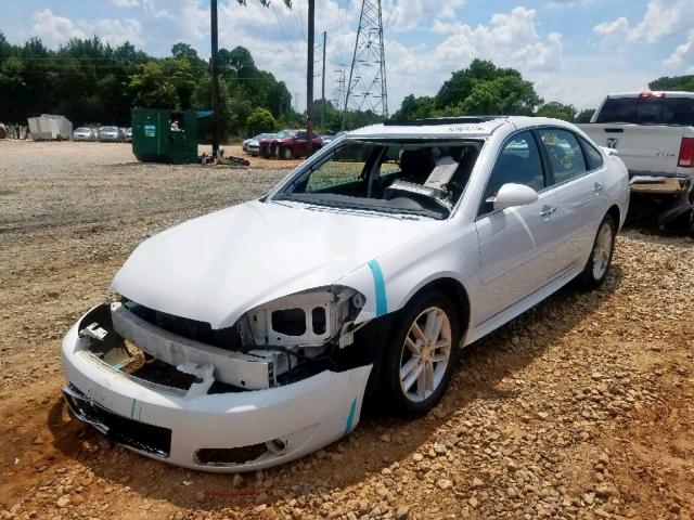 2G1WC5E35E1131396 - 2014 CHEVROLET IMPALA LIM WHITE photo 2