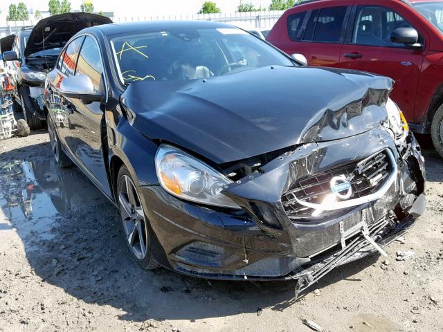 YV1902FH3D1223272 - 2013 VOLVO S60 T6 BLACK photo 1