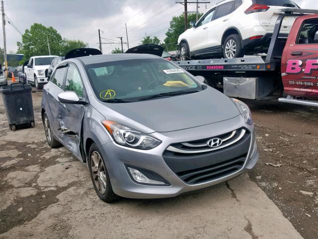 KMHD35LE3DU119698 - 2013 HYUNDAI ELANTRA GT SILVER photo 1