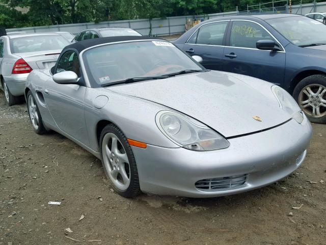 WP0CA29811U623460 - 2001 PORSCHE BOXSTER SILVER photo 1