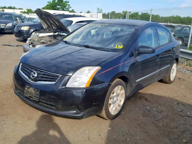 3N1AB6AP9AL673051 - 2010 NISSAN SENTRA 2.0 BLACK photo 2