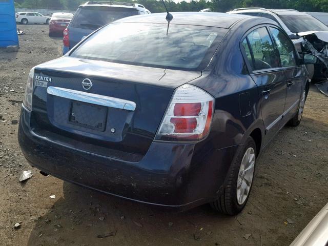 3N1AB6AP9AL673051 - 2010 NISSAN SENTRA 2.0 BLACK photo 4