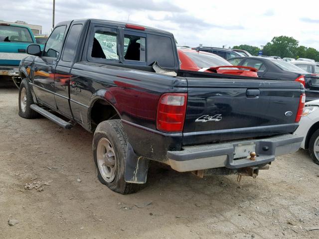 1FTZR45EX3TA49976 - 2003 FORD RANGER SUP BLACK photo 3