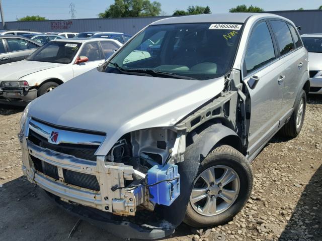 3GSDL43N88S502416 - 2008 SATURN VUE XE SILVER photo 2