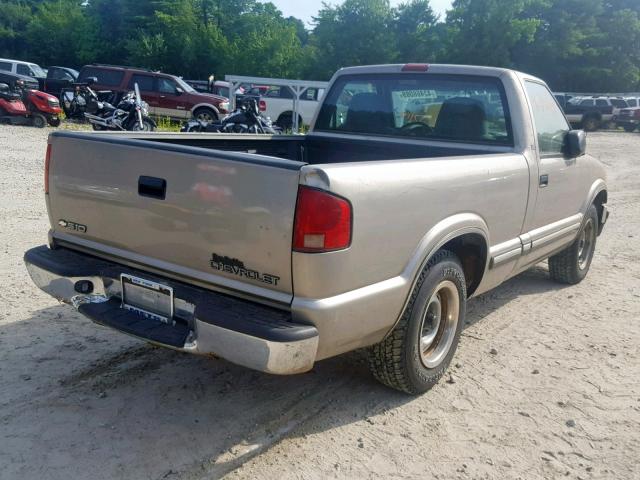 1GCCS14551K176826 - 2001 CHEVROLET S TRUCK S1 GRAY photo 4