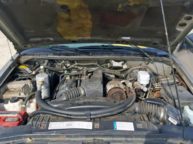 1GCCS14551K176826 - 2001 CHEVROLET S TRUCK S1 GRAY photo 7