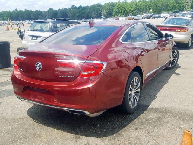 1G4ZP5SS8HU193397 - 2017 BUICK LACROSSE E BURGUNDY photo 4