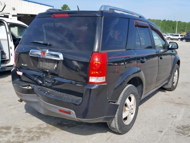 5GZCZ23D46S803452 - 2006 SATURN VUE BLACK photo 4