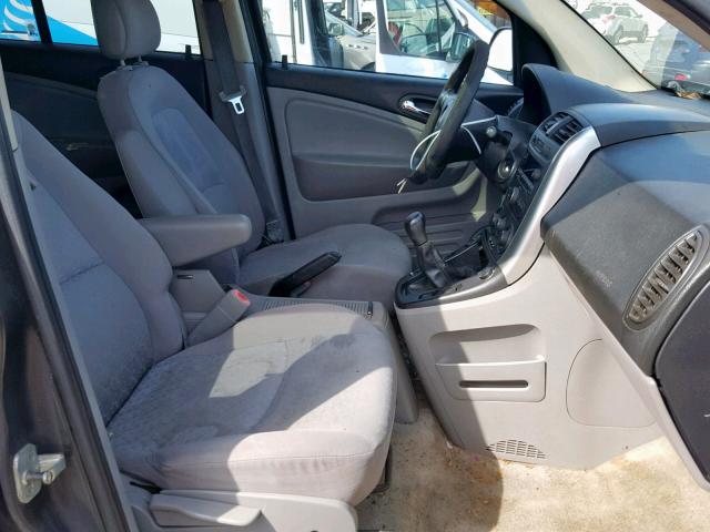 5GZCZ23D46S803452 - 2006 SATURN VUE BLACK photo 5