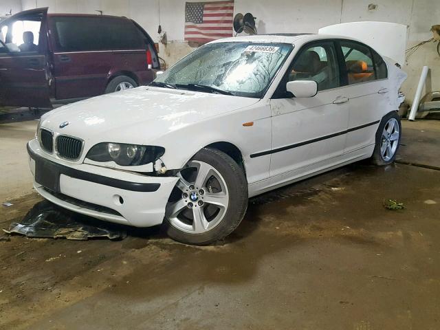 WBAEW53435PN39384 - 2005 BMW 330 XI WHITE photo 2