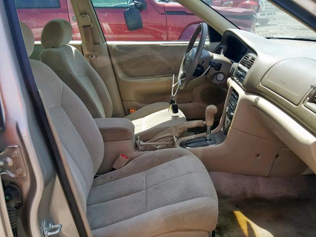 1YVGF22C725302496 - 2002 MAZDA 626 LX TAN photo 5