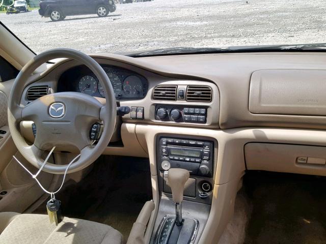 1YVGF22C725302496 - 2002 MAZDA 626 LX TAN photo 9