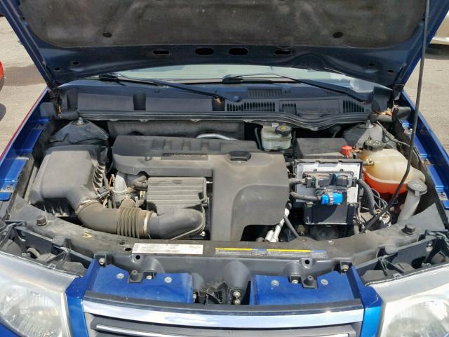 1G8AJ52F25Z178196 - 2005 SATURN ION LEVEL BLUE photo 7
